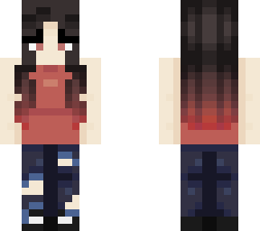 Blaze Girl Minecraft Skins