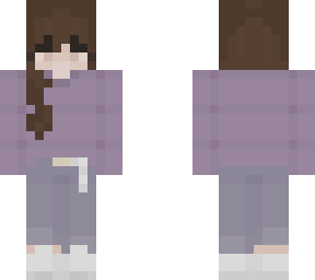 =+ purple sweater +=