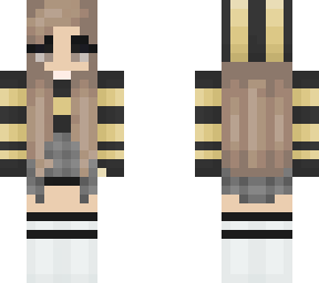 bee girl beanie