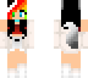 black and rainbow wof girl