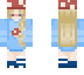 blonde~mushroom~blue!<3