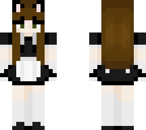 cat maid w/ shoes