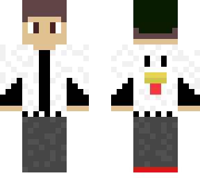 chicken hoodie man