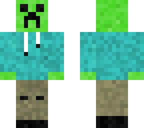 creeper with a hoodie!