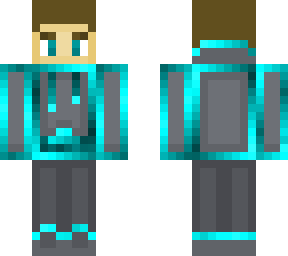 cyan hoodie