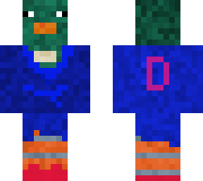 duck in bathrobe