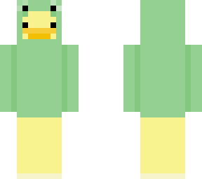 duckie in a frog
