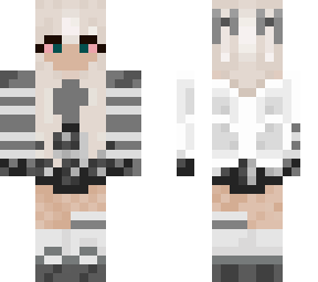 elf fairy blonde girl red eyes | Minecraft Skin