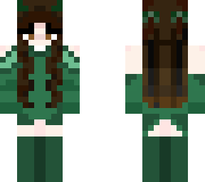 elf girl base! green