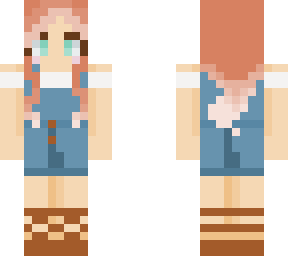 elizabeth gardener - country character, in the spirit of minecraftft