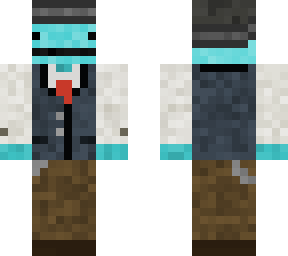 formal cyan dude