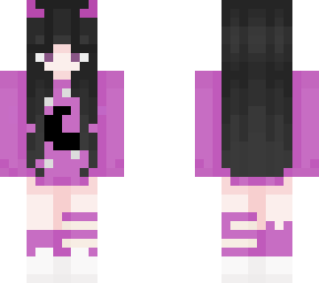 girl in pink hoodie ( slim )
