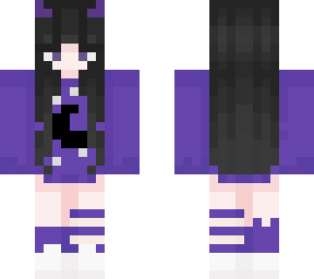 girl in purple hoodie ( classic )