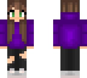 girl in purple simpel