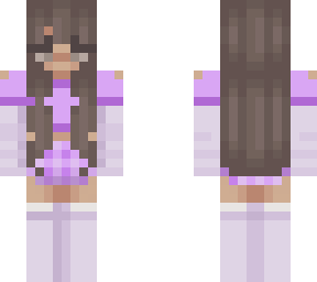 girl purple