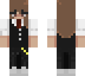 girl tuxedo