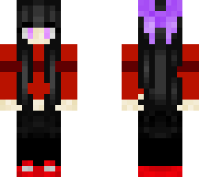 girl with red shirt and multi-color bow tie