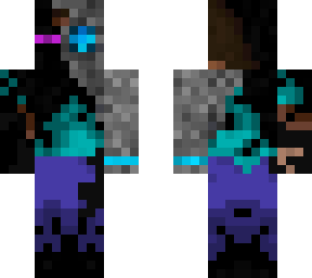 half enderman cyborg
