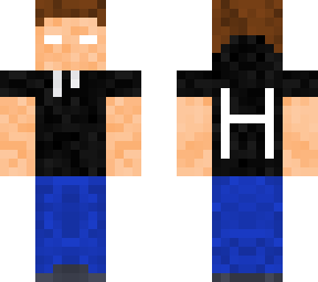 herobrine in hoodie