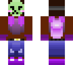 mask girl outfit (original)(redo)