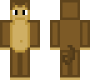 monkey for spacy (unjacketed with tail)