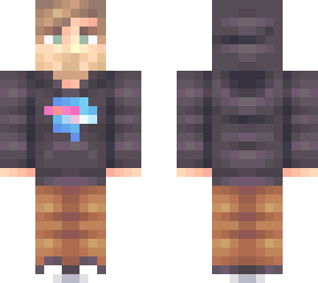 mr. beast original skin of minecraft