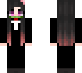 nezuko con traje uwuwuwu