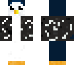 pinguin with drip