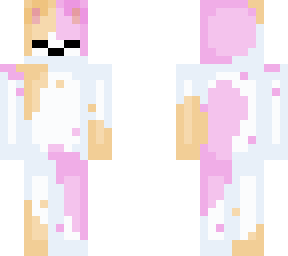 pink and orange calico (recolor gift for friend)