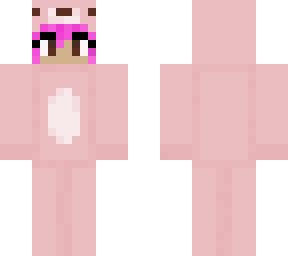 pink bear onesie