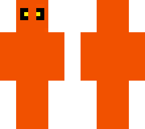 plastic orange dood
