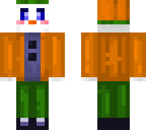 pumpkin snowman