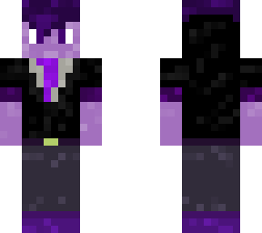 purple tux