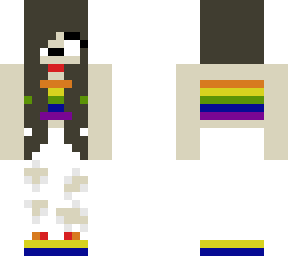 rainbow girl with two hidden surprises