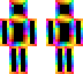 rainbow skin
