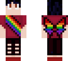 rainbow theme with wings improved