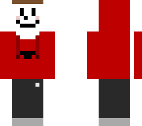 red white
