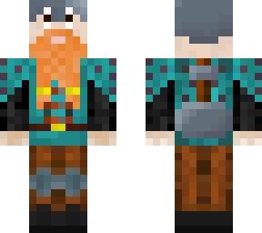 revised cyan dwarf with hammer