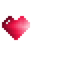 shaded heart