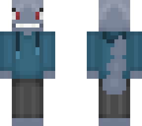 steelix in dark blue hoodie
