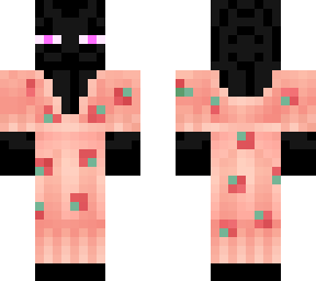 strawberry dress enderman