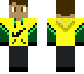yellow/green nike sweater -ejc