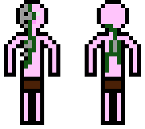 zombie pigman stickman
