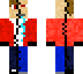 a dude turning into a noob