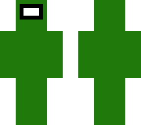 among us green character