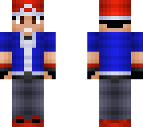 Ash Ketchum Minecraft Skins