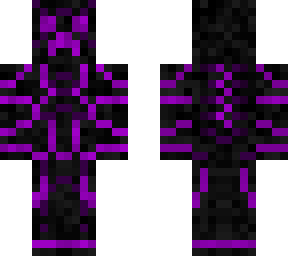 black & purple creeper