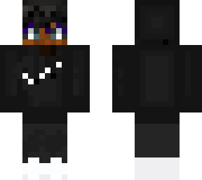 black boy + nike hoodie