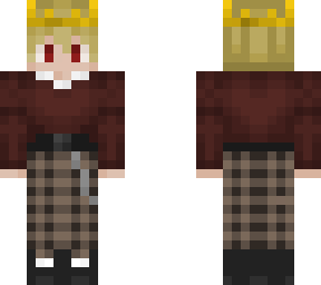 blonde person yaknow but crown