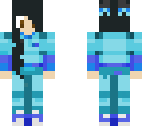 blue chndal girl